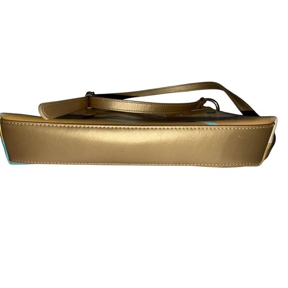 Spartina 449 Texas Crossbody Bag With Map Print Design & Adjustable Strap - Picture 6 of 6